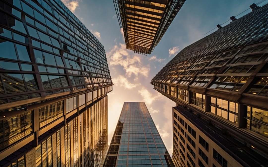 Business professionals evaluating market trends for optimal business sale timing